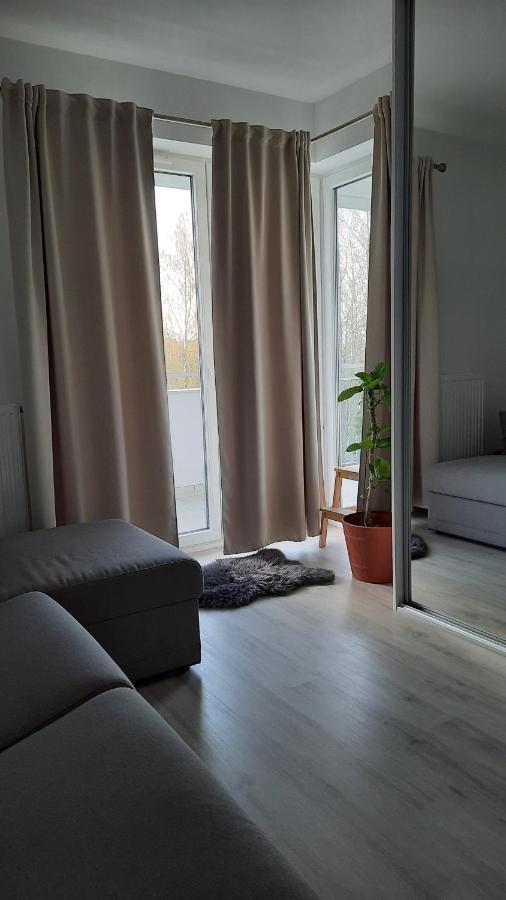 Apartament Widok Z Tarasami Ostróda Exteriör bild